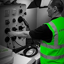 টাইপ ২ থেকে টাইপ ২ ইভি চার্জিং ক্যাবল 32A 22kW 7KW 1 / 3 ফেজ ইভি চার্জিং সংযোগকারী 6