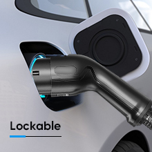 7KW 1 ফেজ EV চার্জার টাইপ 2 / টাইপ 1 / GBT 16A / 32A মোবাইল EVSE চার্জিং স্টেশন 10