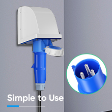 7KW 1 ফেজ EV চার্জার টাইপ 2 / টাইপ 1 / GBT 16A / 32A মোবাইল EVSE চার্জিং স্টেশন 11