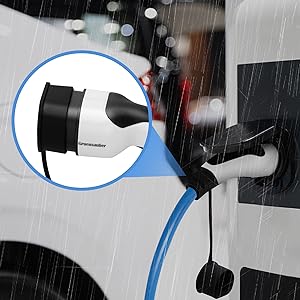 পুরুষ থেকে মহিলা ইভি চার্জার ক্যাবল টাইপ 2 কয়েলড SAE J1772 টাইপ 1 1 / 3 ফেজ 3.6KW - 22KW 5