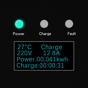 3.5kw 7kw GB/T EV চার্জার 8A থেকে 32A নিয়মিত পোর্টেবল বৈদ্যুতিক গাড়ির চার্জার 3