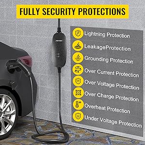 3.3KW 16A ইভি পোর্টেবল চার্জার টাইপ 2 / আইইসি 62196 / টাইপ 1 / SAE J1772 / GBT 20234 2
