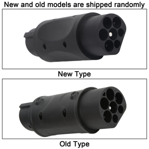 টাইপ 2 থেকে টাইপ 1 EVSE অ্যাডাপ্টার IEC 62196 থেকে SAE J1772 বৈদ্যুতিক গাড়ির চার্জার অ্যাডাপ্টার 4