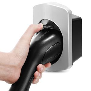 টাইপ 2 চার্জিং ক্যাবল হোল্ডার হেভি ডিউটি ​​মেটেরিয়াল ইলেকট্রিক কার ওয়াল মাউন্ট কানেক্টর চার্জিং ক্যাবল হোল্ডার অর্গানাইজার 4