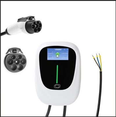 7 কেডব্লিউ হোম ইউজ ইলেকট্রিক যানবাহন পয়েন্ট এসি ইভি ওয়াল বক্স সঙ্গে স্টেশন বাড়িতে ইনস্টল করা